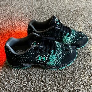 High Beam Teal Running Sneakers With LED Lights Size 8 New W/out Box